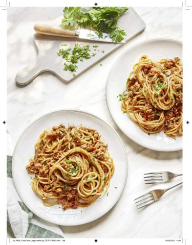 Ella Mills’ spicy sun-dried tomato and eggplant ragu